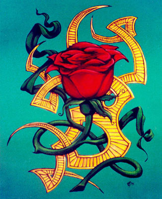 Tribal Rose